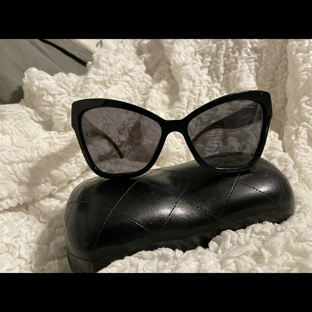 Chanel Cat Eye Vintage Polarized Sunglasses